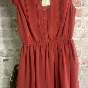 Cute Button-Up Dress